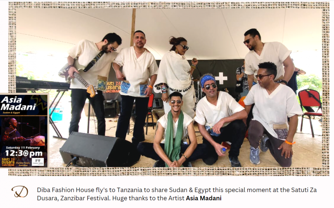 Diba shares special moments with Sudanese artist Asia Madani in Tanzania