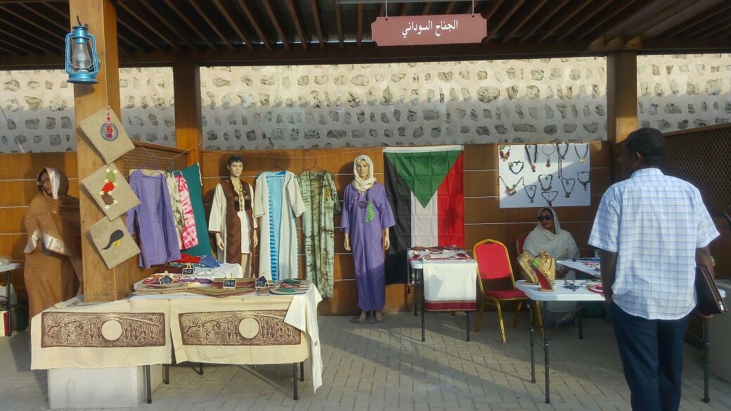 Diba Fashion House Representing Sudan in Sharjah Heritage